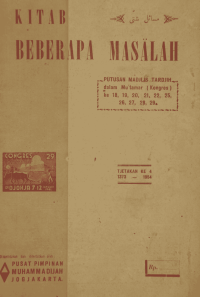 KITAB BEBERAPA MASALAH