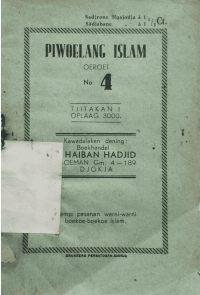 PIWOELANG ISLAM